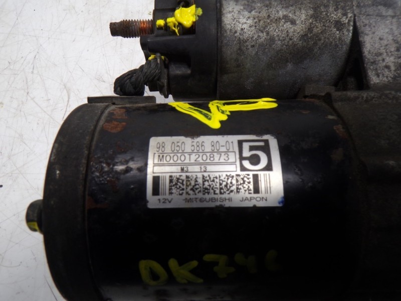 Recambio de motor arranque para peugeot 508 2.0 16v hdi fap referencia OEM IAM 5802FJ 980505868001 