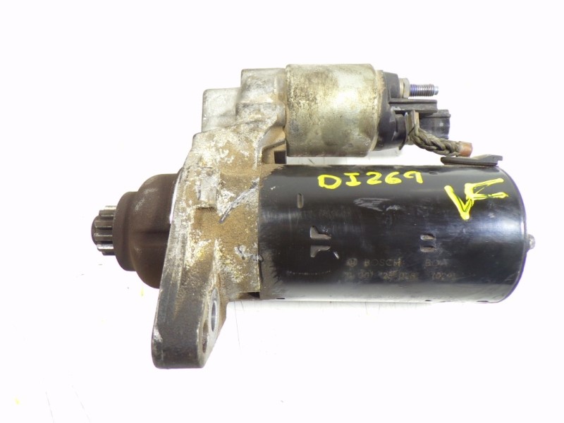 Recambio de motor arranque para volkswagen polo (6r1) 1.6 tdi referencia OEM IAM 02Z911023NX 02Z711023N 0001123028