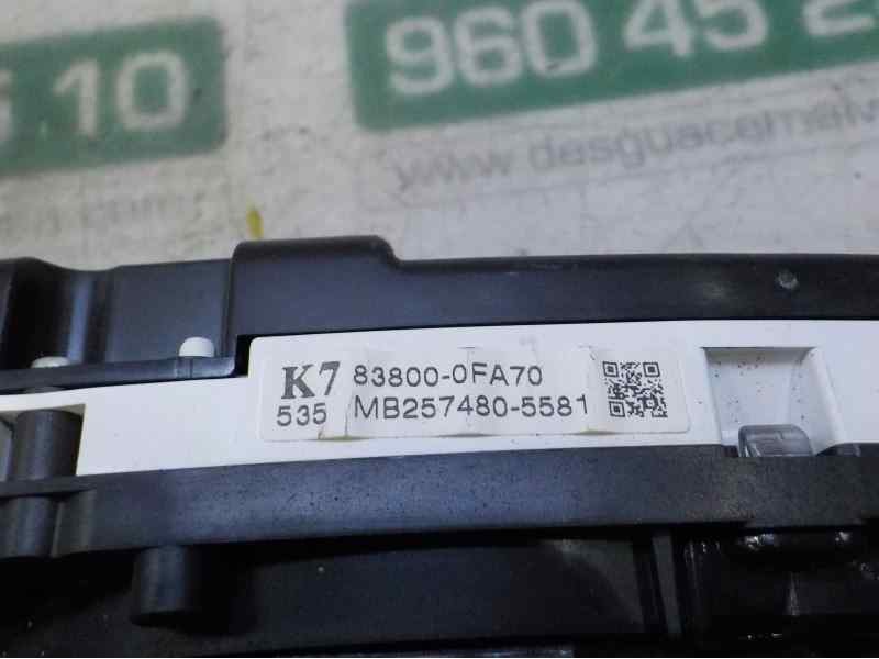 Recambio de cuadro instrumentos para toyota verso 1.6 d-4d cat referencia OEM IAM 838000FA70 838000FA70 MB2574805581