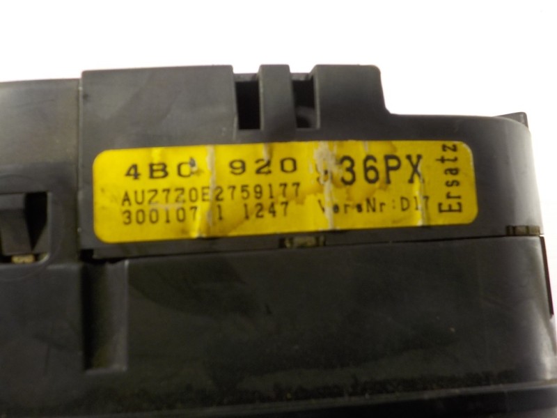 Recambio de cuadro instrumentos para audi a6 berlina (4b2) 2.5 tdi referencia OEM IAM  110208948 