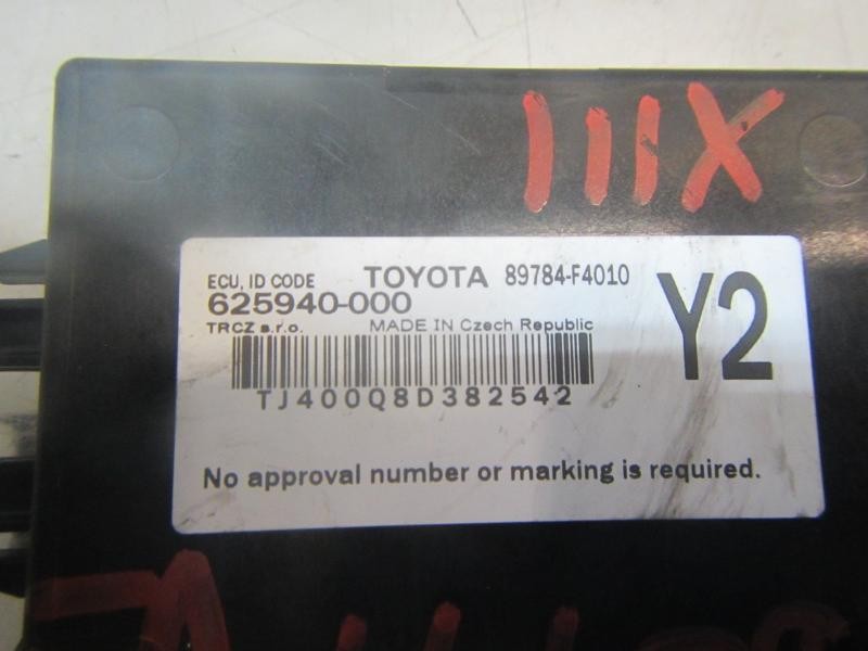 Recambio de modulo electronico para toyota c-hr hybrid active referencia OEM IAM 89784F4010 89784F4010 625940000