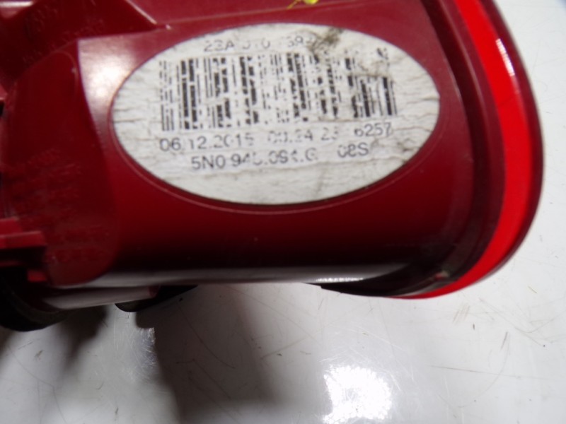 Recambio de piloto trasero derecho interior para volkswagen tiguan (5n2) 2.0 tdi referencia OEM IAM 5N0945094H 5N0945094G 