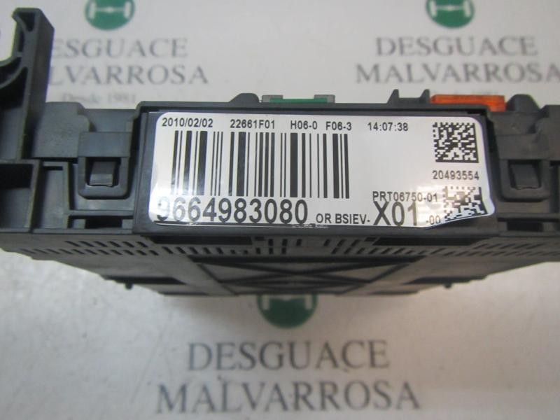 Recambio de caja reles / fusibles para peugeot 207 premium referencia OEM IAM   