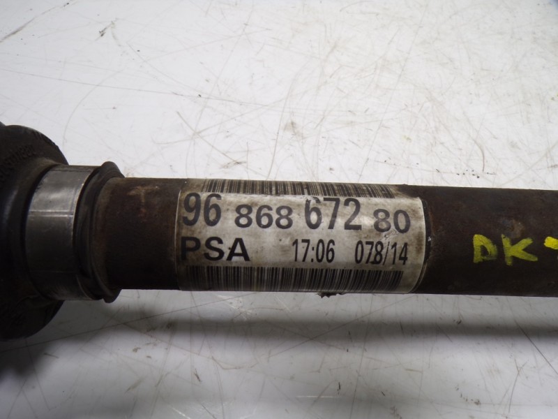 Recambio de transmision izquierda para peugeot 508 2.0 16v hdi fap referencia OEM IAM 3272YR 9686867280 