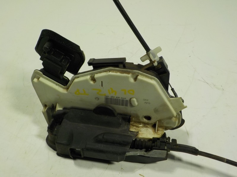 Recambio de cerradura puerta trasera derecha para volkswagen polo (6c1) 1.2 tsi referencia OEM IAM 6R4839016A 6R4839016A 