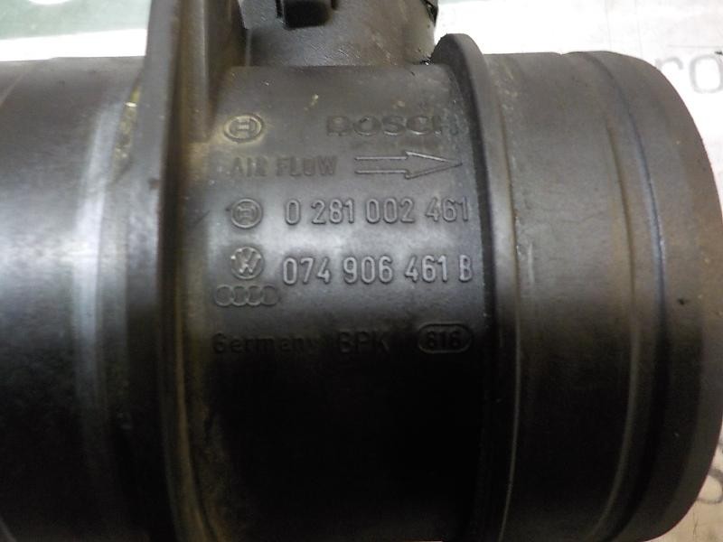 Recambio de caudalimetro para volkswagen touareg (7la) tdi v10 referencia OEM IAM 074906461B 074906461B 0281002461