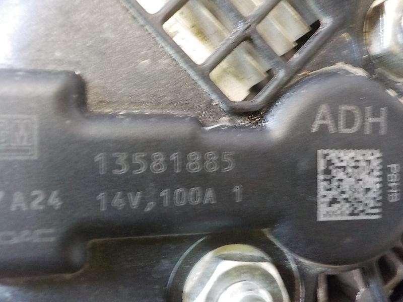 Recambio de alternador para opel zafira (c) excellence referencia OEM IAM 13581885 13581885 