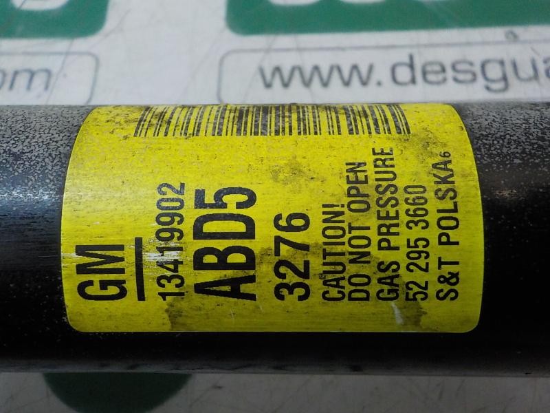 Recambio de amortiguador trasero derecho para opel zafira (c) excellence referencia OEM IAM 13419902 13419902 