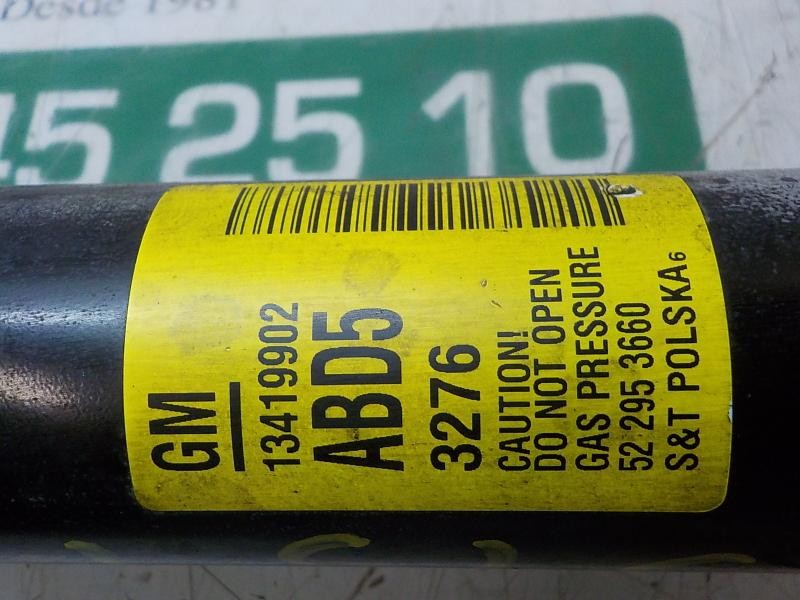 Recambio de amortiguador trasero izquierdo para opel zafira (c) excellence referencia OEM IAM 13419902 13419902 