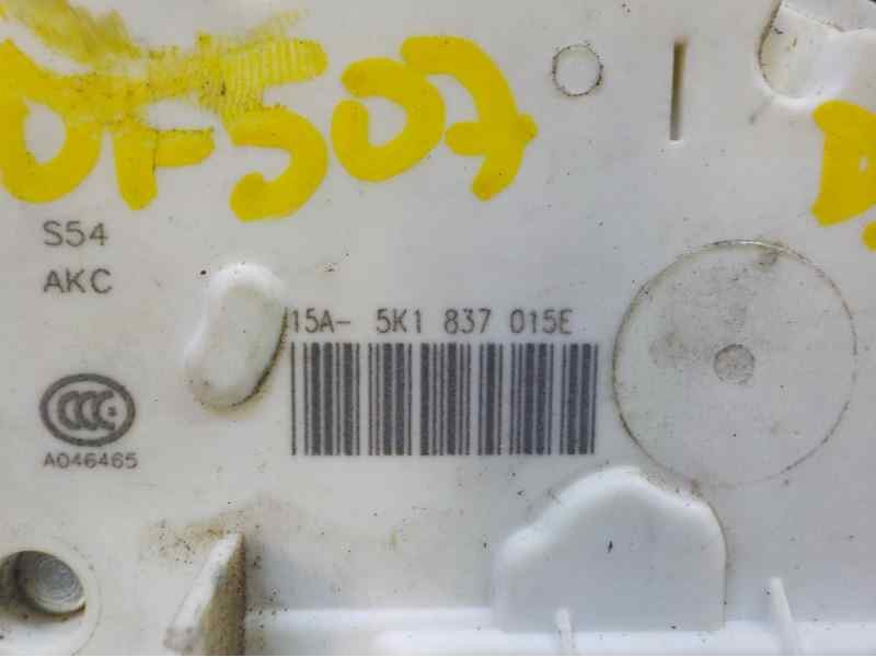 Recambio de cerradura puerta delantera izquierda para volkswagen polo (6c1) 1.2 tsi referencia OEM IAM 5K1837015J 5K1837015E 