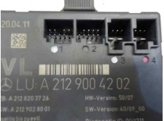 Recambio de centralita cierre para mercedes-benz clase clk (w207) coupe 2.1 cdi cat referencia OEM IAM A2129004402 A2129004202  2