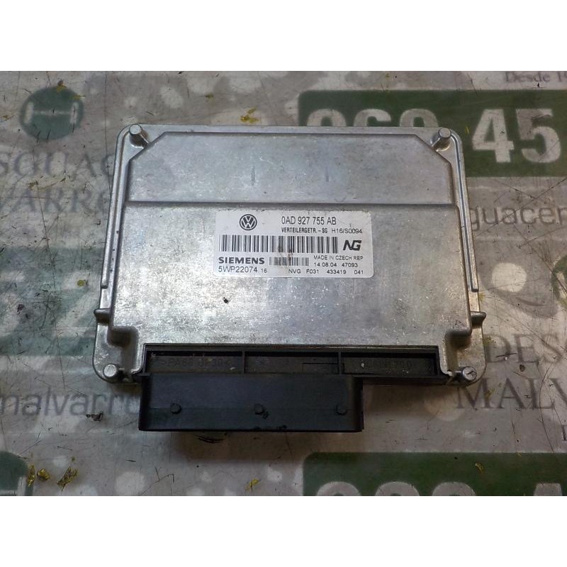 Recambio de modulo electronico para volkswagen touareg (7la) tdi v10 referencia OEM IAM 0AD927755BE 0AD927755AB 5WP22074