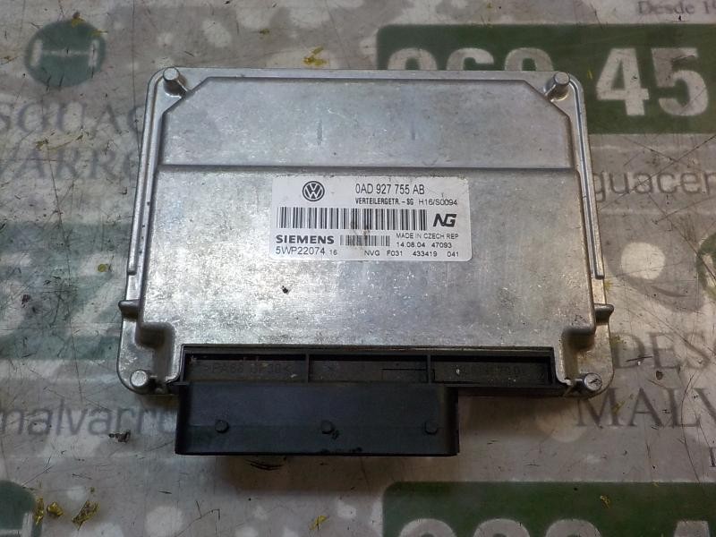 Recambio de modulo electronico para volkswagen touareg (7la) tdi v10 referencia OEM IAM 0AD927755BE 0AD927755AB 5WP22074