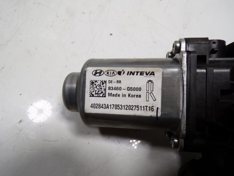 Recambio de motor elevalunas trasero derecho para kia niro concept referencia OEM IAM 83460G5000 83460G5000 