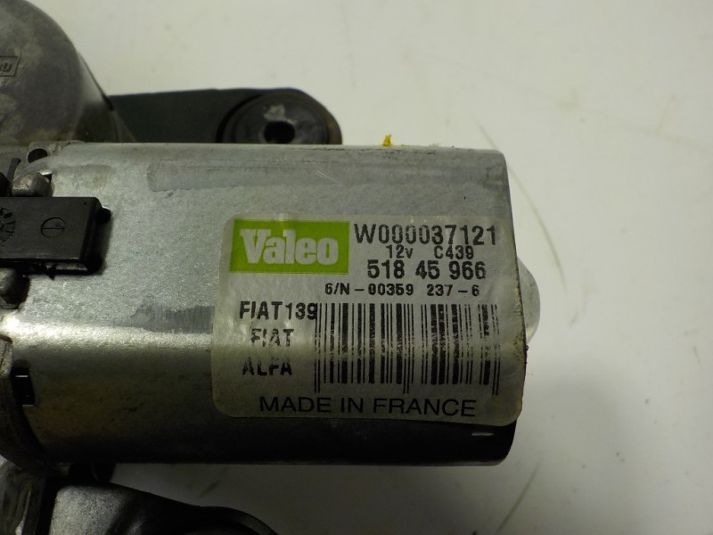 Recambio de motor limpia trasero para fiat panda (319) 1.2 cat referencia OEM IAM 51845966 51845966 