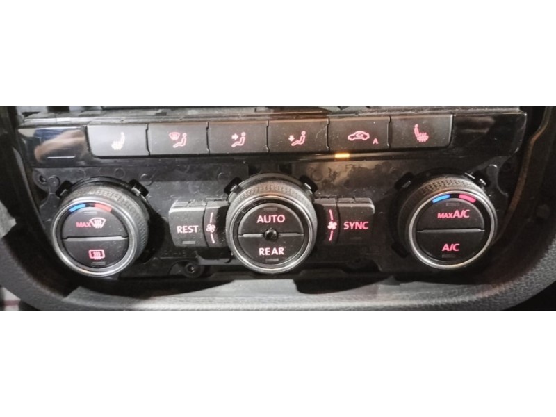 Recambio de mando climatizador para seat alhambra (711) 2.0 tdi referencia OEM IAM 7N0907044ATZJU 7N0907044AC 5HB012256