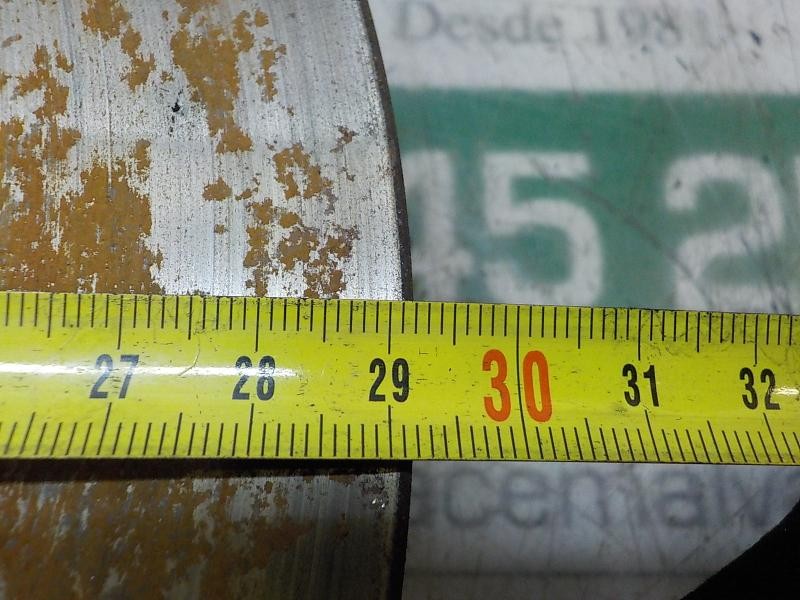 Recambio de disco freno trasero para opel zafira (c) excellence referencia OEM IAM 13502137  