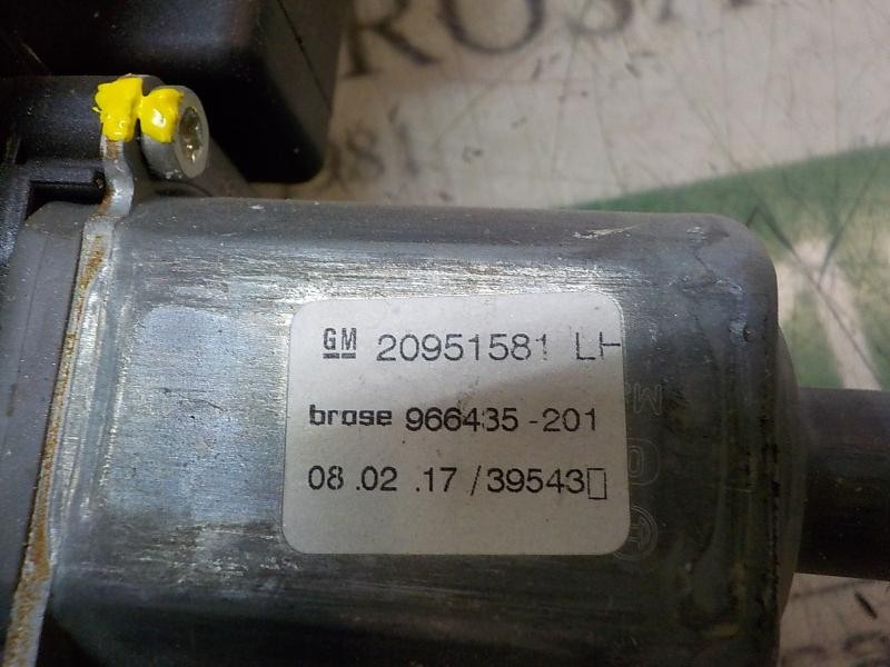 Recambio de elevalunas delantero izquierdo para opel zafira (c) excellence referencia OEM IAM 13369285 13260137 966435201