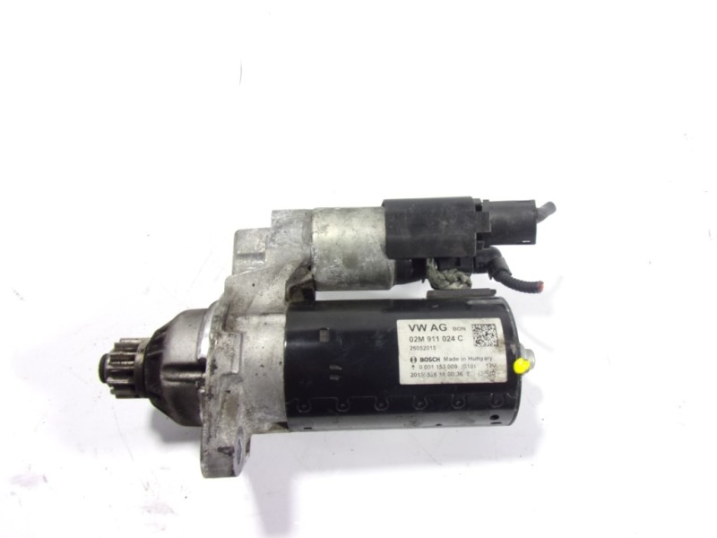 Recambio de motor arranque para seat alhambra (711) 2.0 tdi referencia OEM IAM 02M911024C 02M911024C 0001153009