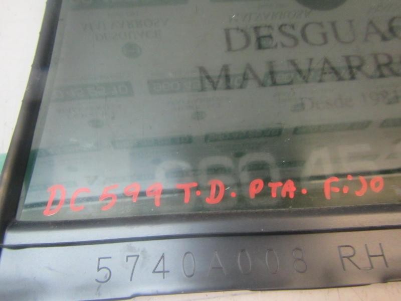 Recambio de cristal custodia trasero derecho para citroën c-zero seduction referencia OEM IAM 9204V9  