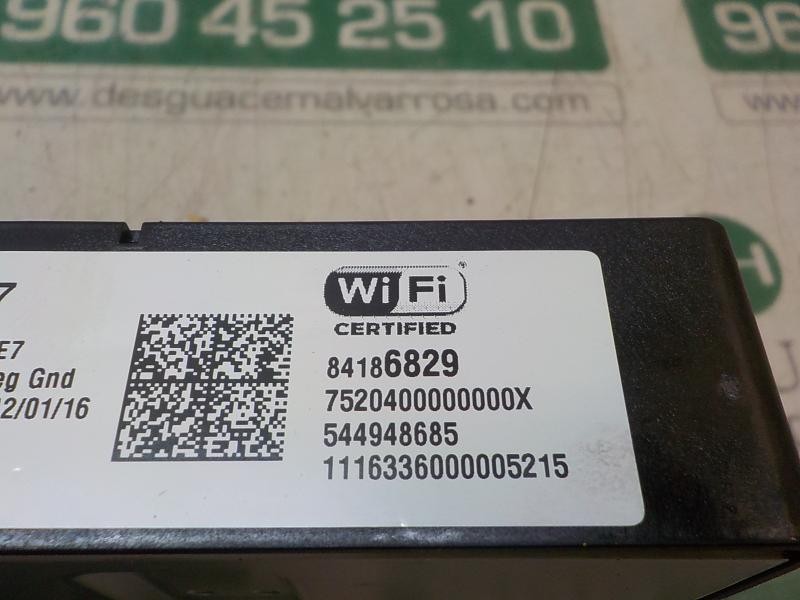 Recambio de modulo electronico para opel zafira (c) excellence referencia OEM IAM 84365981 84186829 121255734