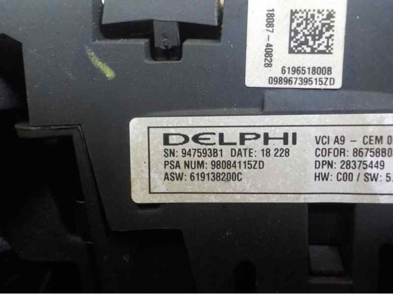 Recambio de volante para peugeot 2008 (--.2013) 1.2 12v vti referencia OEM IAM   