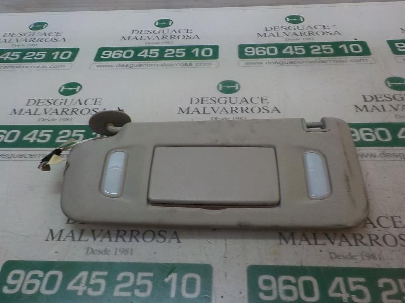 Recambio de parasol izquierdo para opel zafira (c) excellence referencia OEM IAM 13395038  