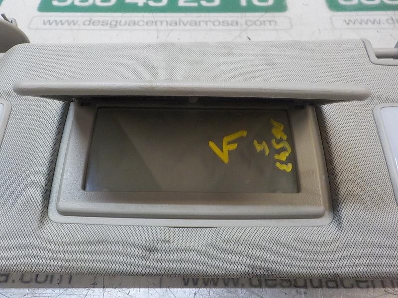 Recambio de parasol izquierdo para opel zafira (c) excellence referencia OEM IAM 13395038  