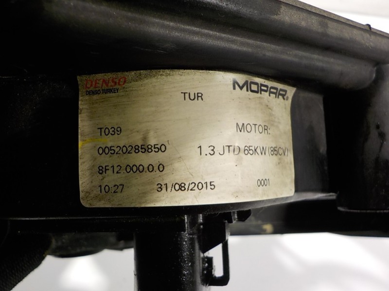 Recambio de electroventilador para opel combo d 1.3 16v cdti referencia OEM IAM 95509899 8F1200000 