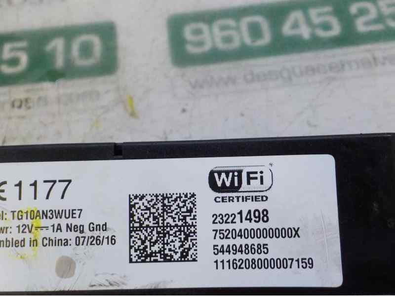 Recambio de modulo electronico para opel mokka x 1.6 cdti dpf referencia OEM IAM 84365981 23221498 