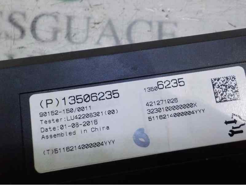 Recambio de modulo electronico para opel mokka x 1.6 cdti dpf referencia OEM IAM 13506235 13506235 