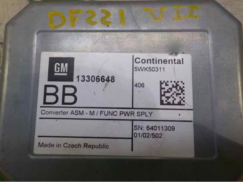 Recambio de modulo electronico para opel mokka x 1.6 cdti dpf referencia OEM IAM 13306648 13306648 5WK50311