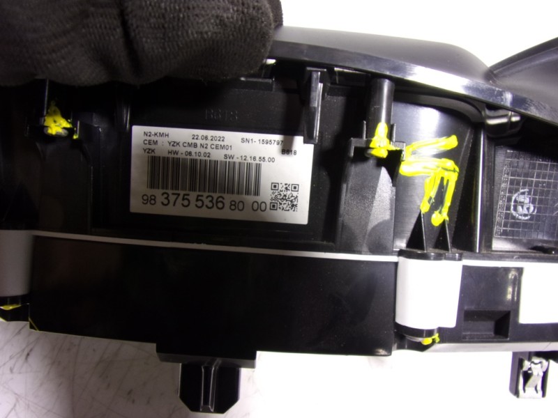 Recambio de cuadro instrumentos para citroën c3 1.2 12v vti / puretech referencia OEM IAM 9837553680 9837553680 