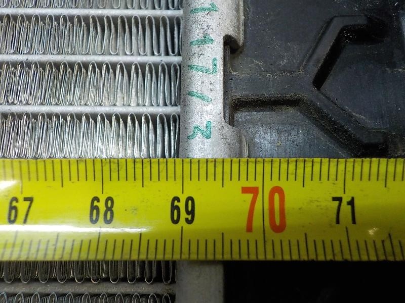 Recambio de radiador agua para opel zafira (c) excellence referencia OEM IAM 13311079  