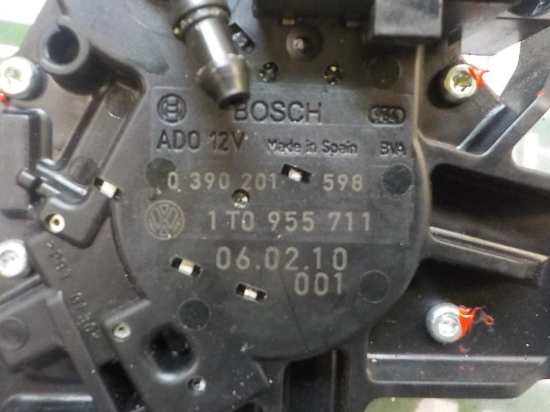 Recambio de motor limpia trasero para volkswagen touran (1t1) 2.0 tdi referencia OEM IAM   