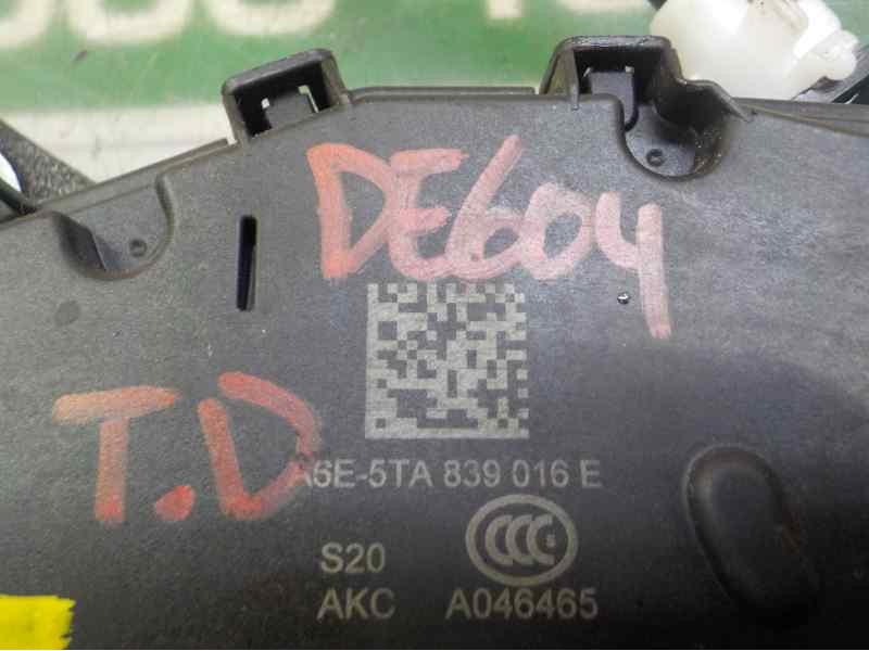 Recambio de cerradura puerta trasera derecha para volkswagen t-roc advance referencia OEM IAM   