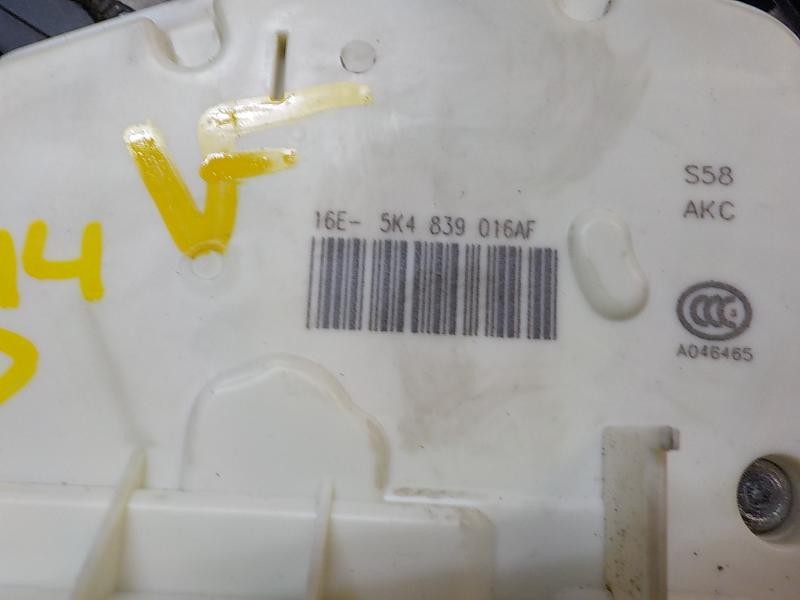 Recambio de cerradura puerta trasera derecha para seat leon st (5f8) 1.6 tdi referencia OEM IAM 5K4839016AF  