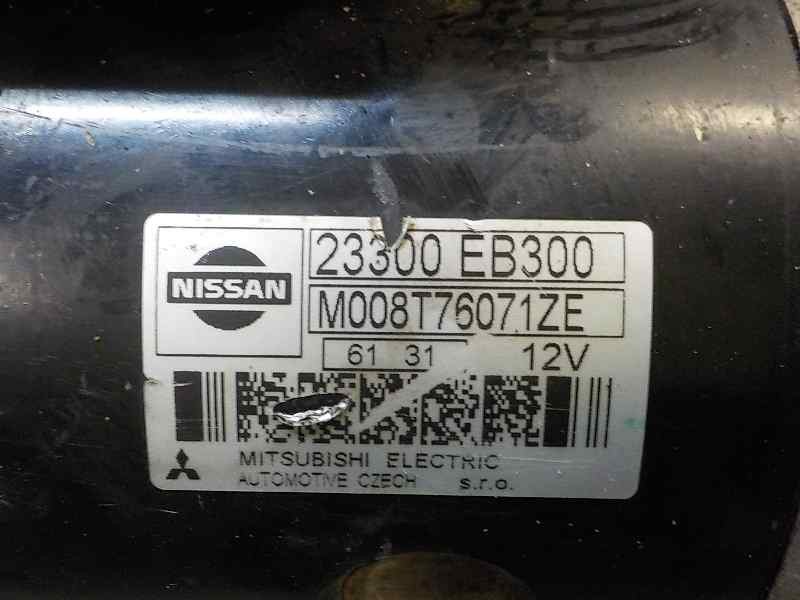 Recambio de motor arranque para nissan navara pick-up (d40m) doble cab fe 4x4 referencia OEM IAM   