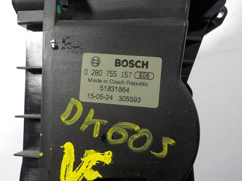 Recambio de potenciometro pedal para opel combo d 1.3 16v cdti referencia OEM IAM 95510377 51831864 