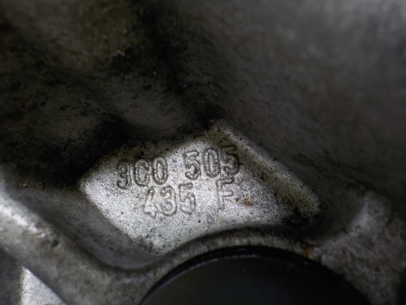 Recambio de mangueta trasera izquierda para volkswagen tiguan (5n2) 2.0 tdi referencia OEM IAM 3C0505433K 3C0505135F 