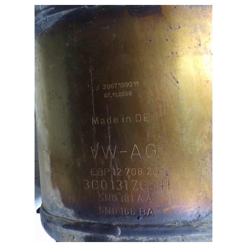 Recambio de filtro de particulas para volkswagen passat variant (3c5) 2.0 tdi referencia OEM IAM 3C0254702HX 3C0131765H 5N0181AA