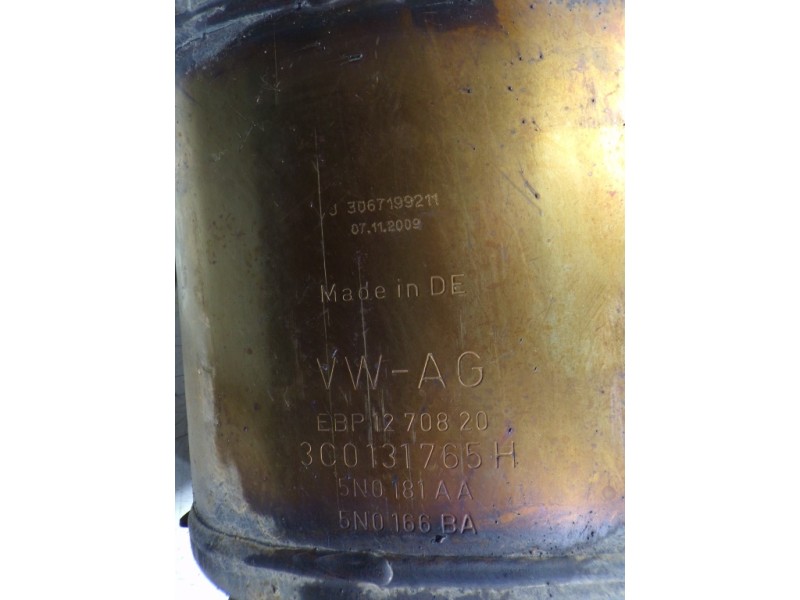 Recambio de filtro de particulas para volkswagen passat variant (3c5) 2.0 tdi referencia OEM IAM 3C0254702HX 3C0131765H 5N0181AA