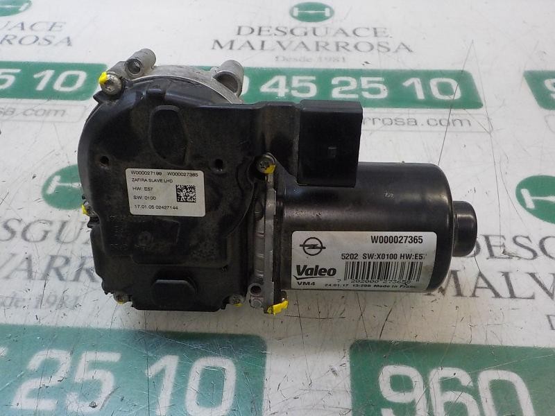 Recambio de motor limpia delantero para opel zafira (c) excellence referencia OEM IAM 13468743 W000027365 W000027365