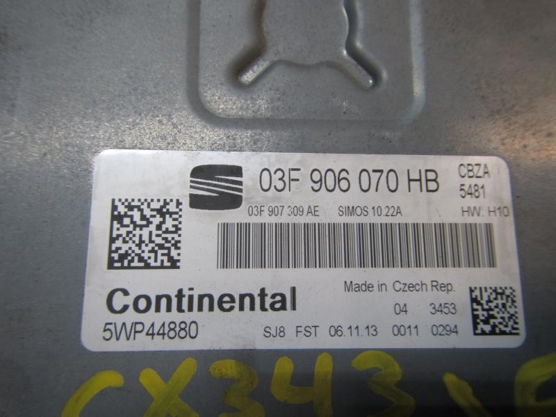 Recambio de centralita motor uce para seat ibiza sc (6j1) reference referencia OEM IAM 03F906070HB 03F906070HB 