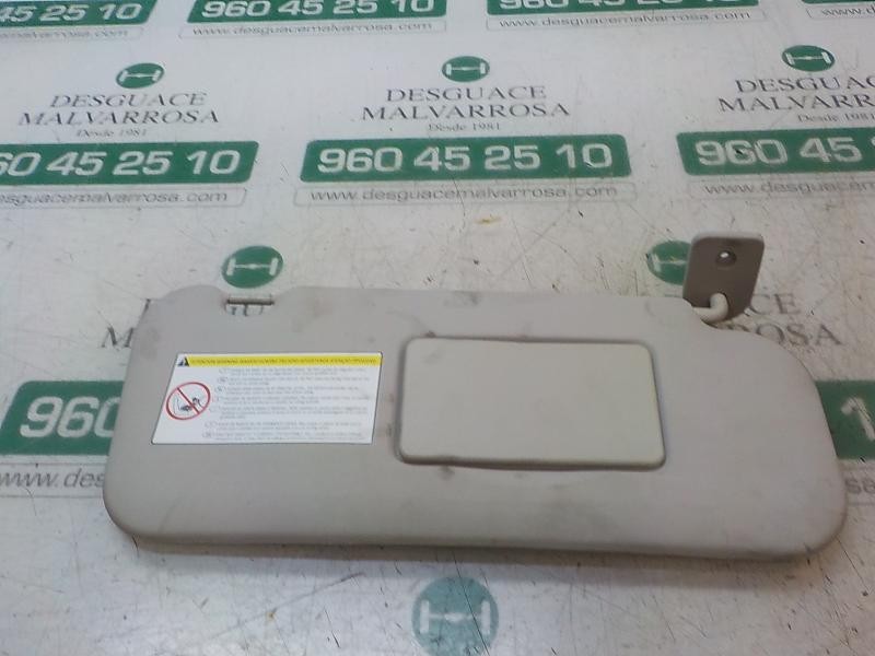 Recambio de parasol derecho para peugeot 207 1.4 referencia OEM IAM   