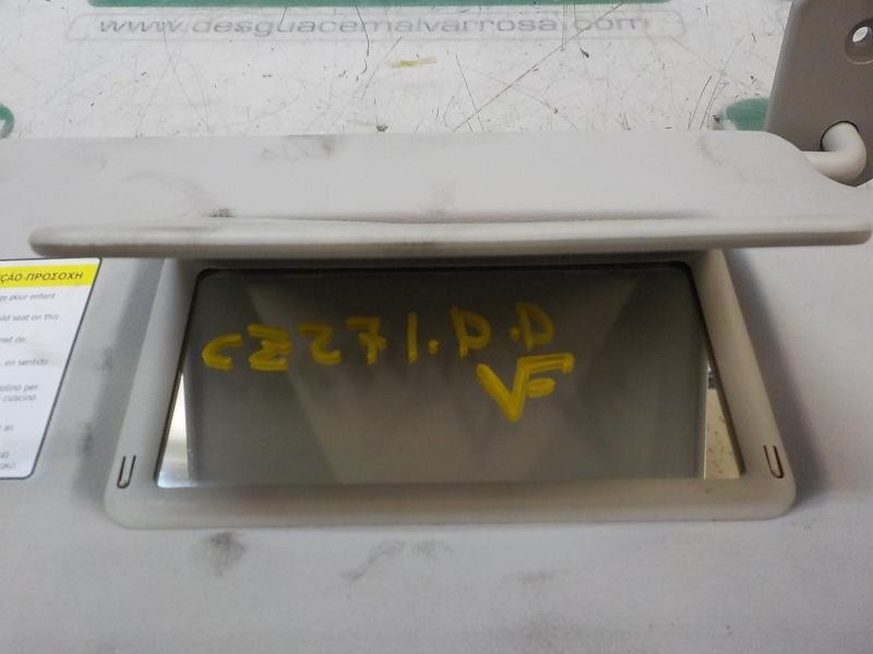 Recambio de parasol derecho para peugeot 207 1.4 referencia OEM IAM   