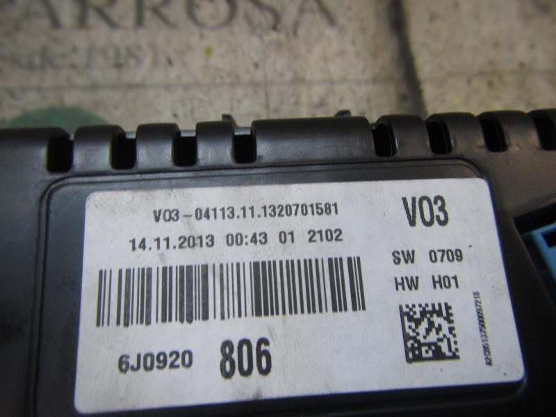 Recambio de cuadro instrumentos para seat ibiza sc (6j1) reference referencia OEM IAM 6J0920806 6J0920806 