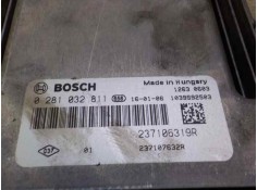 Recambio de centralita motor uce para renault clio iv 1.5 dci diesel fap referencia OEM IAM 237107632R   2