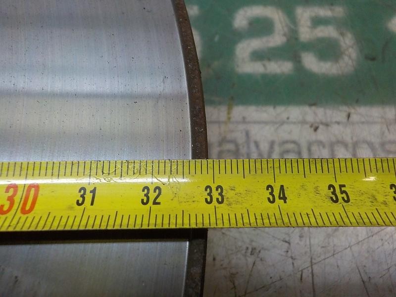 Recambio de disco freno trasero para audi q5 (8r) 3.0 tdi referencia OEM IAM 8W0615601K  