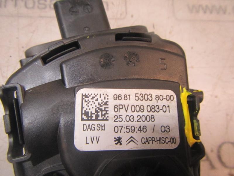 Recambio de potenciometro pedal para peugeot 308 1.6 16v referencia OEM IAM   